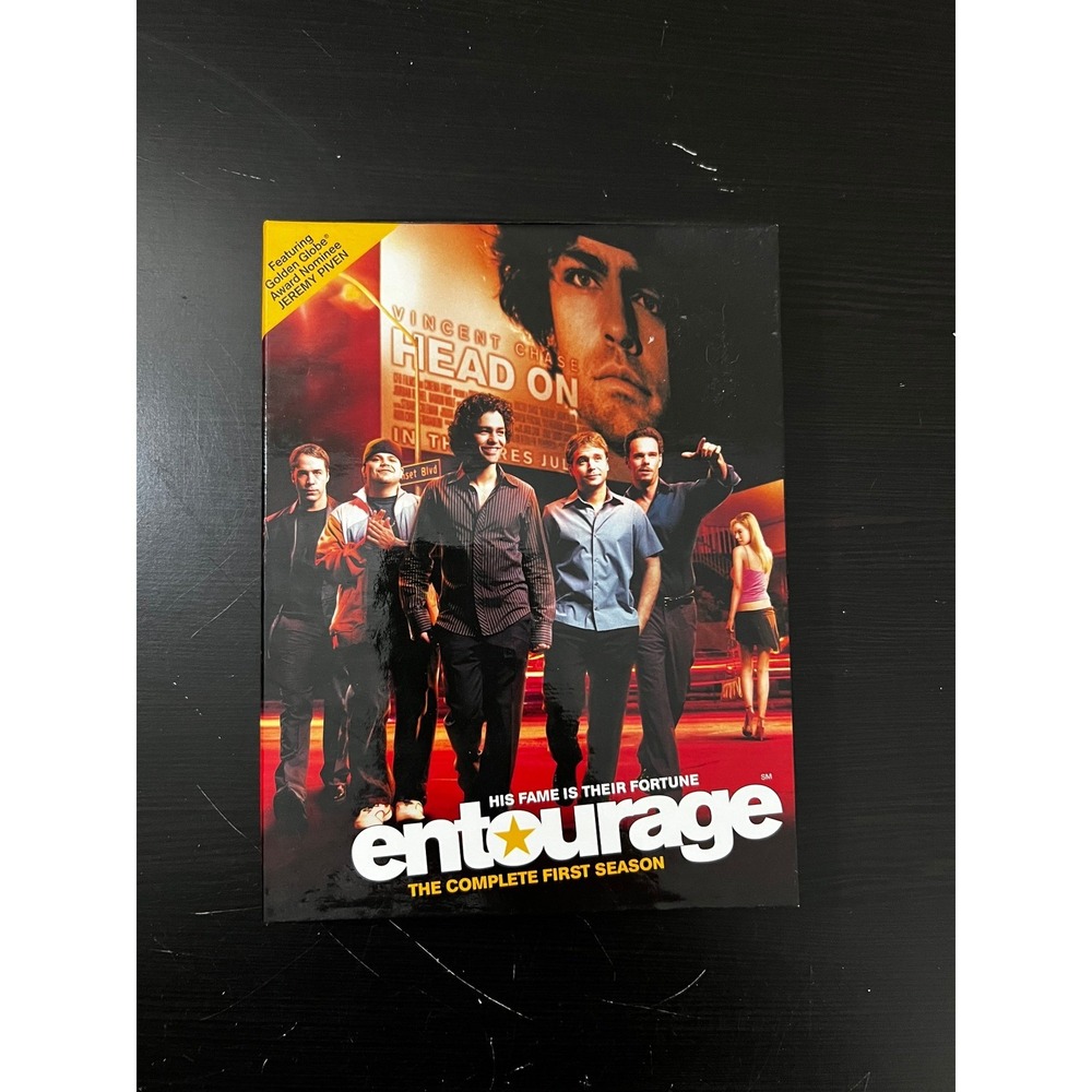 Entourage The Complete First Season DVD 2-Disc Set HBO Series Adrian Grenier